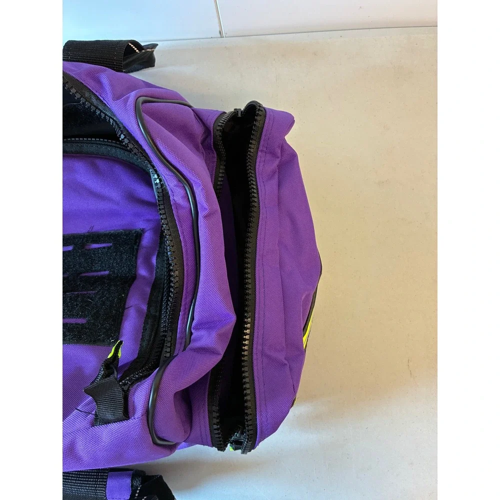Lightning X Products Purple Medical Trauma Bag First Responder EMT Gear Bag